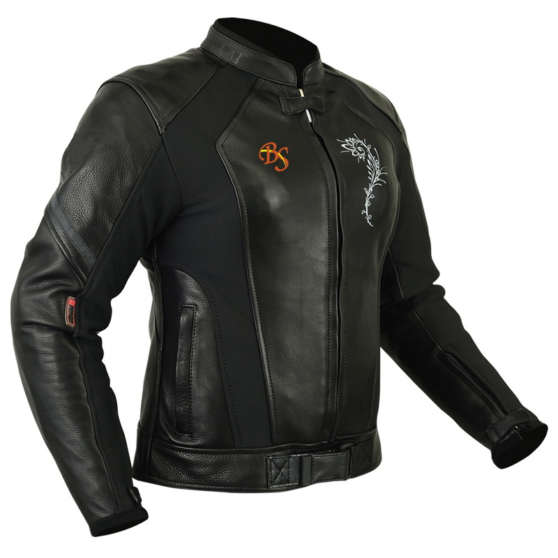 Ladies Motorbike Leather Jacket