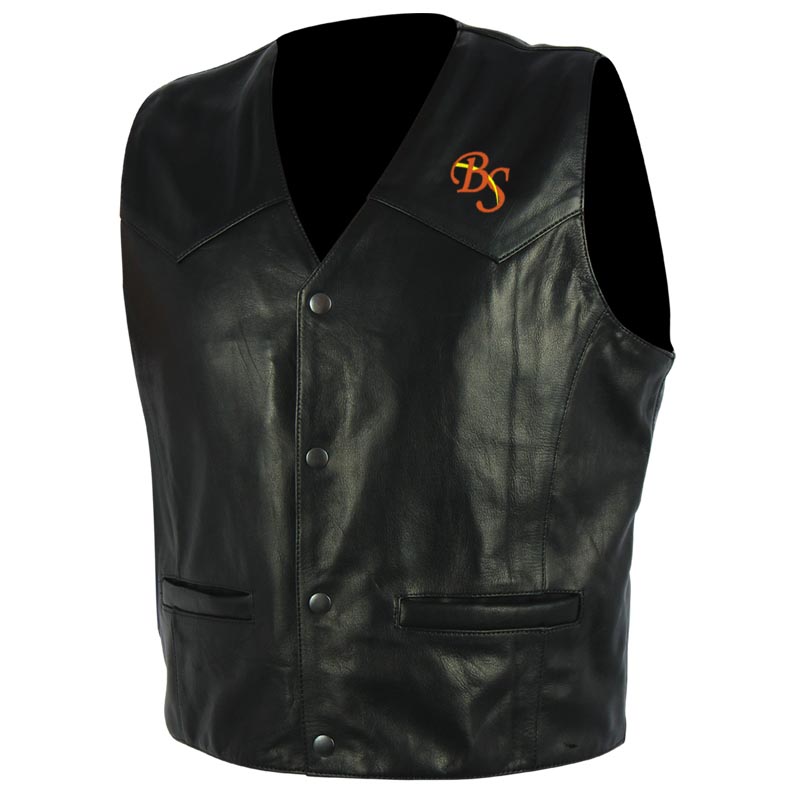 LEATHER VEST